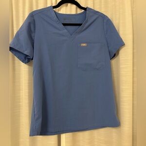 Figs Ceil Blue Catrina Top